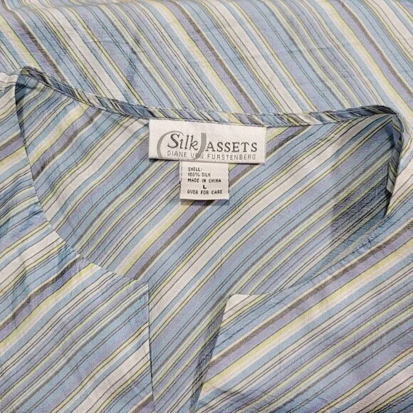 Diane von Furstenberg Silk Assets Top L - Picture 5 of 8
